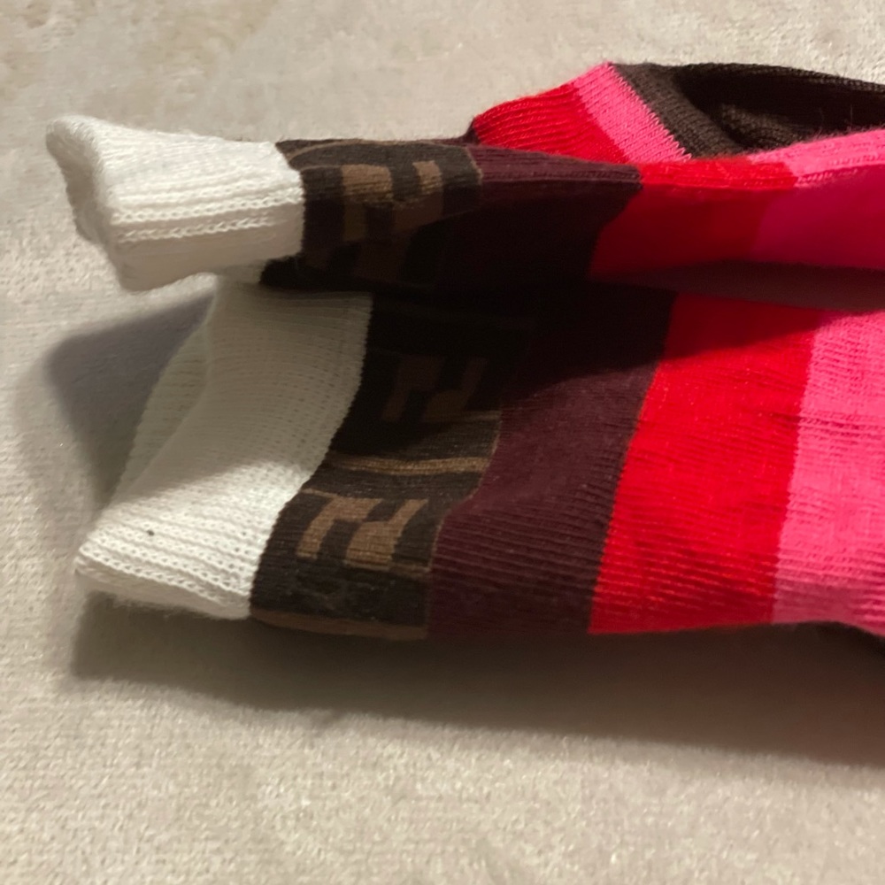 Fendi socks girl authentic